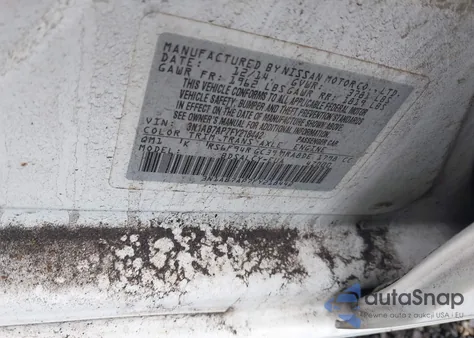 2015 Nissan Sentra S z USA, uszkodzony, nr VIN 3N1AB7AP7FY218442